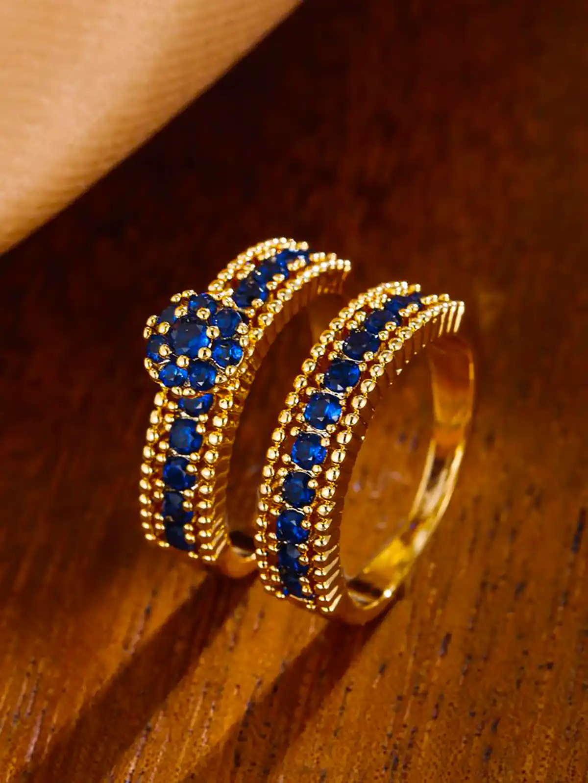 انگشتر نگین سوراسکی مدرن