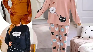 بلوز شلوار راحتی دخترانه