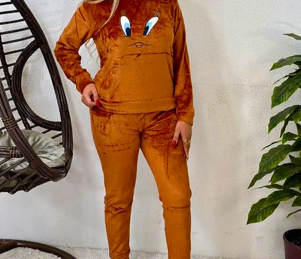 بلوز شلوار راحتی دخترانه