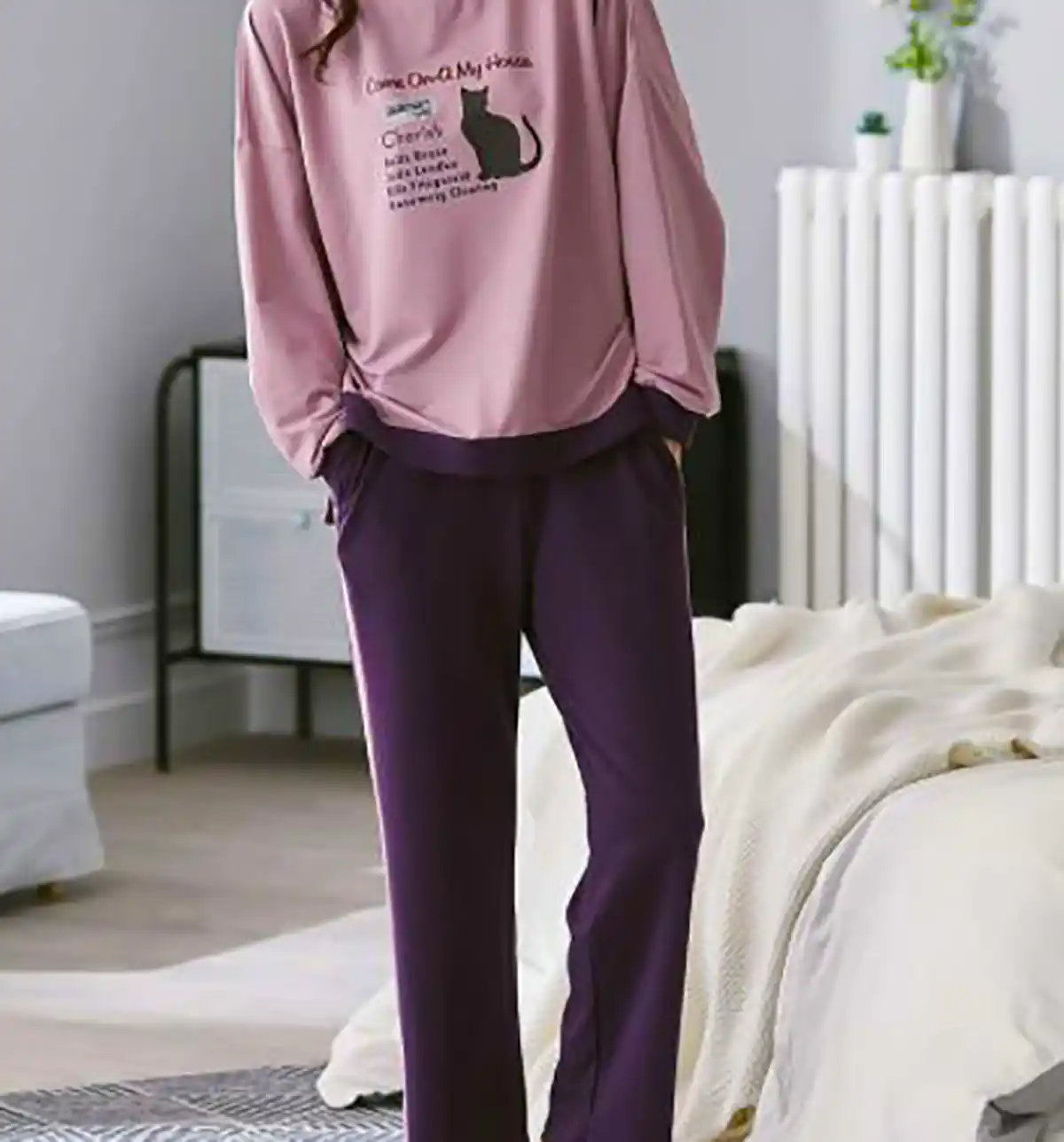 بلوز شلوار راحتی دخترانه