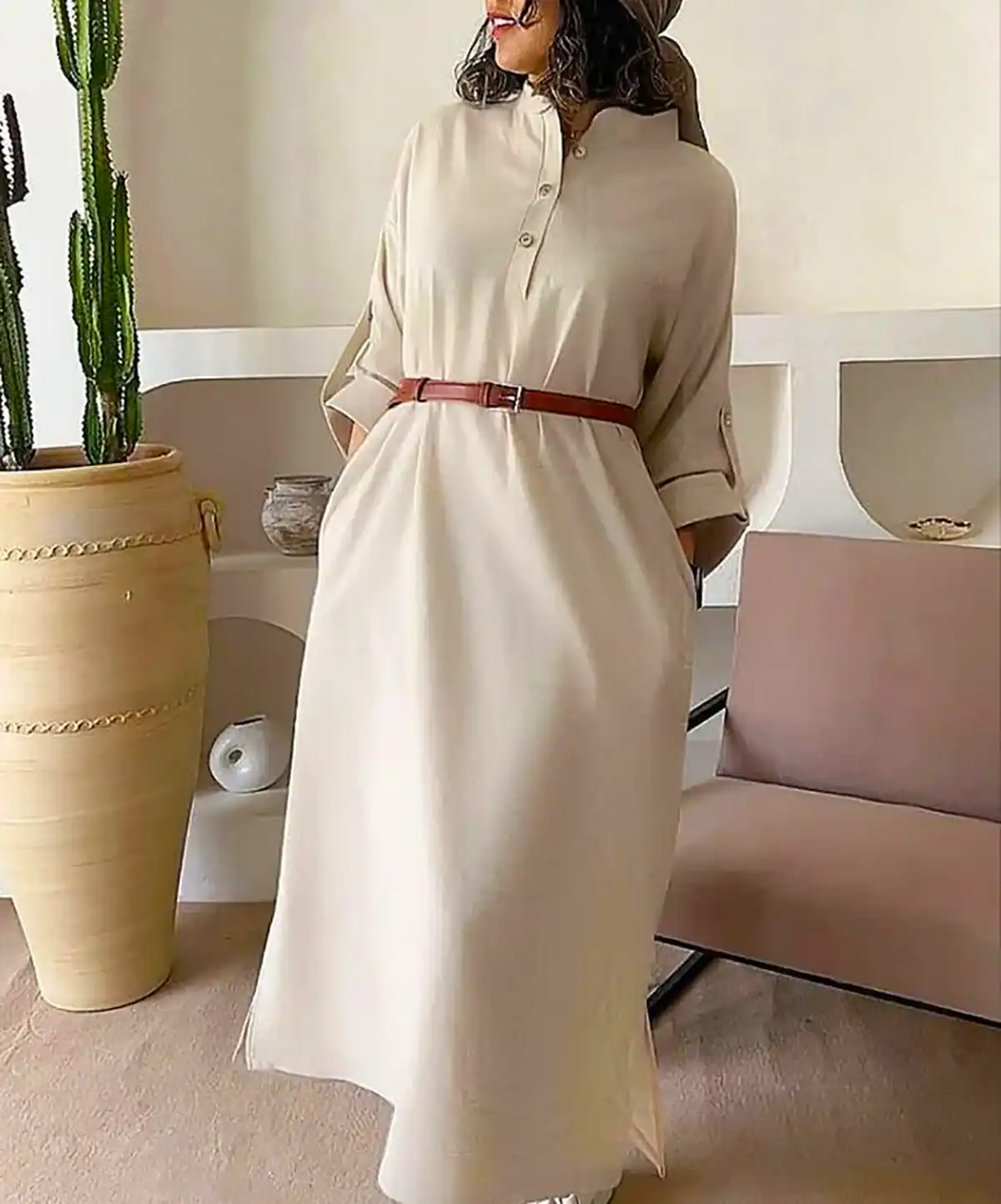 کفتان لینن شیک