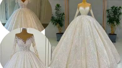 لباس عروس سفید شکیل