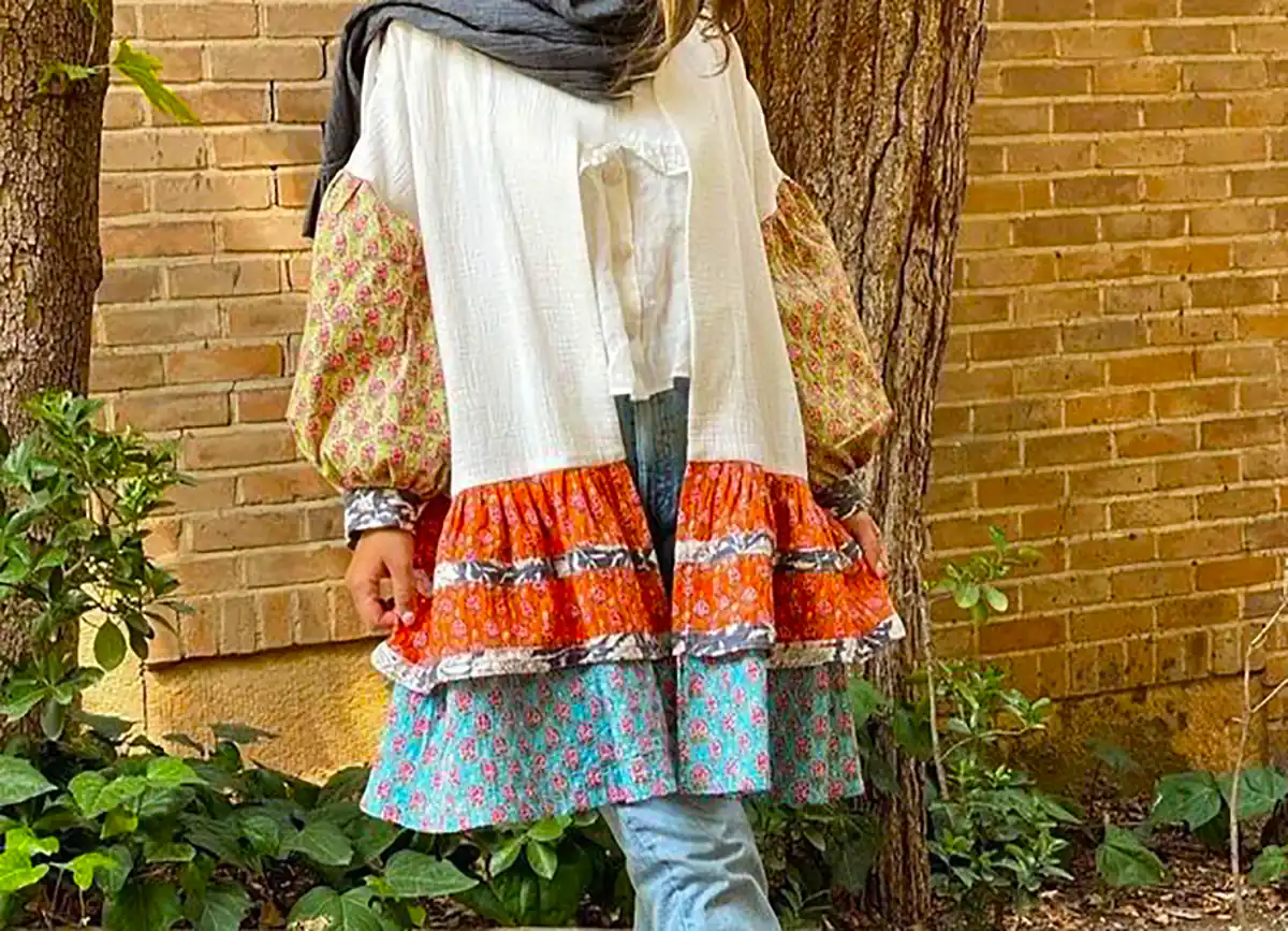 مانتو عروسکی دخترانه