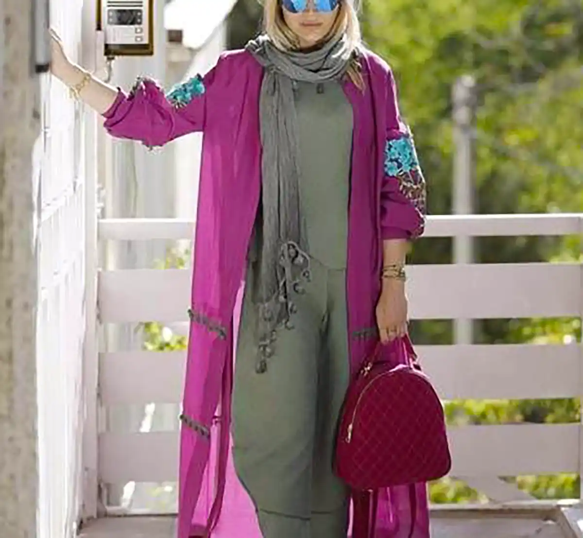 مانتو باکلاس و شیک