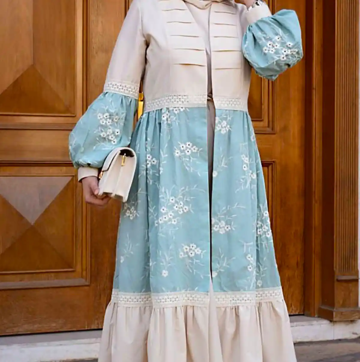 مانتو چین دار شیک