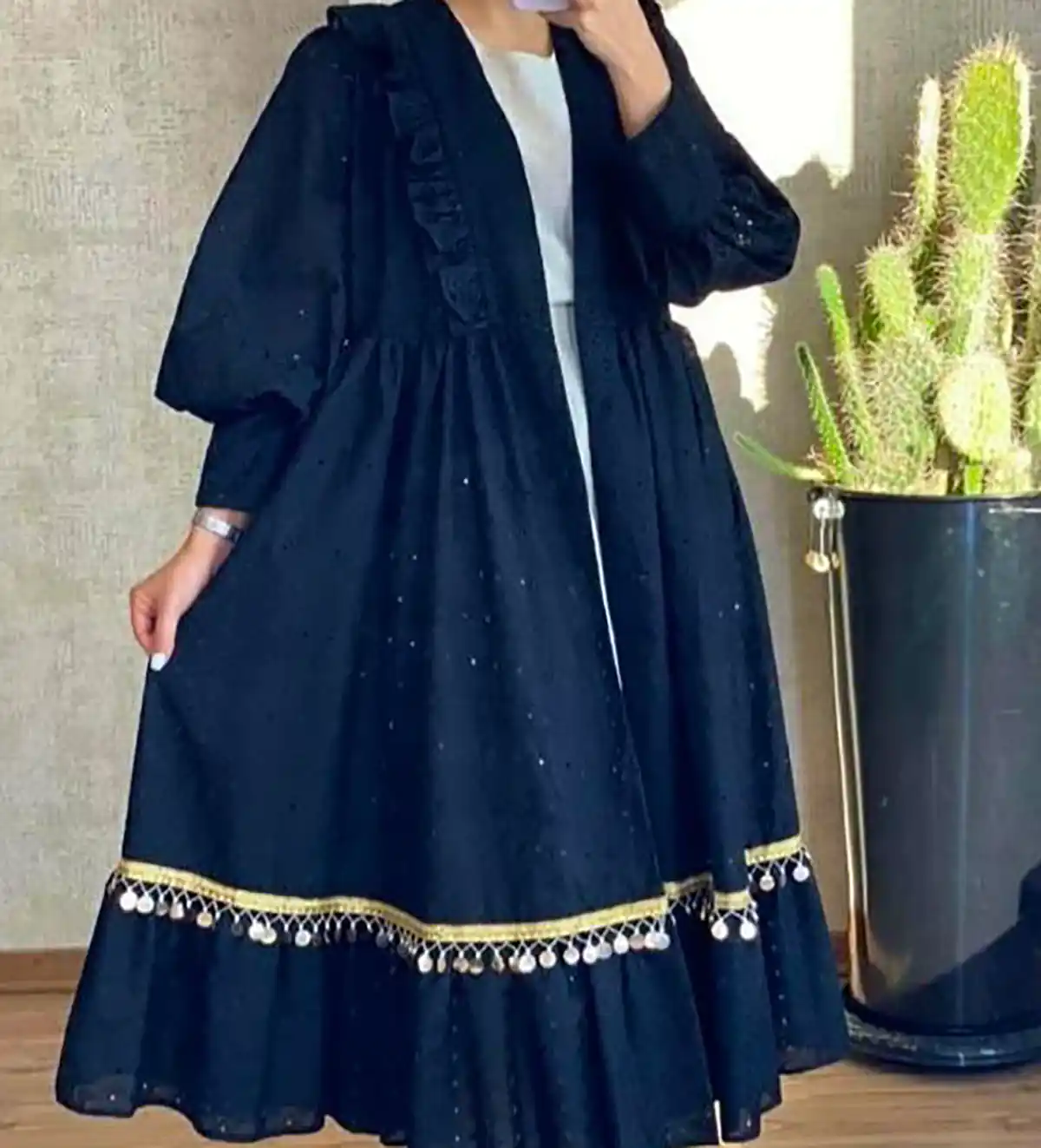 مانتو چین دار شیک