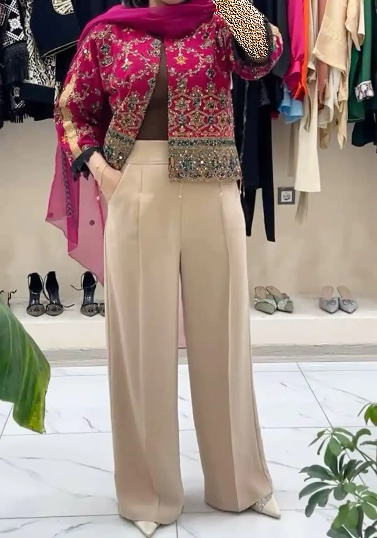 مانتو کتی شیک زنانه