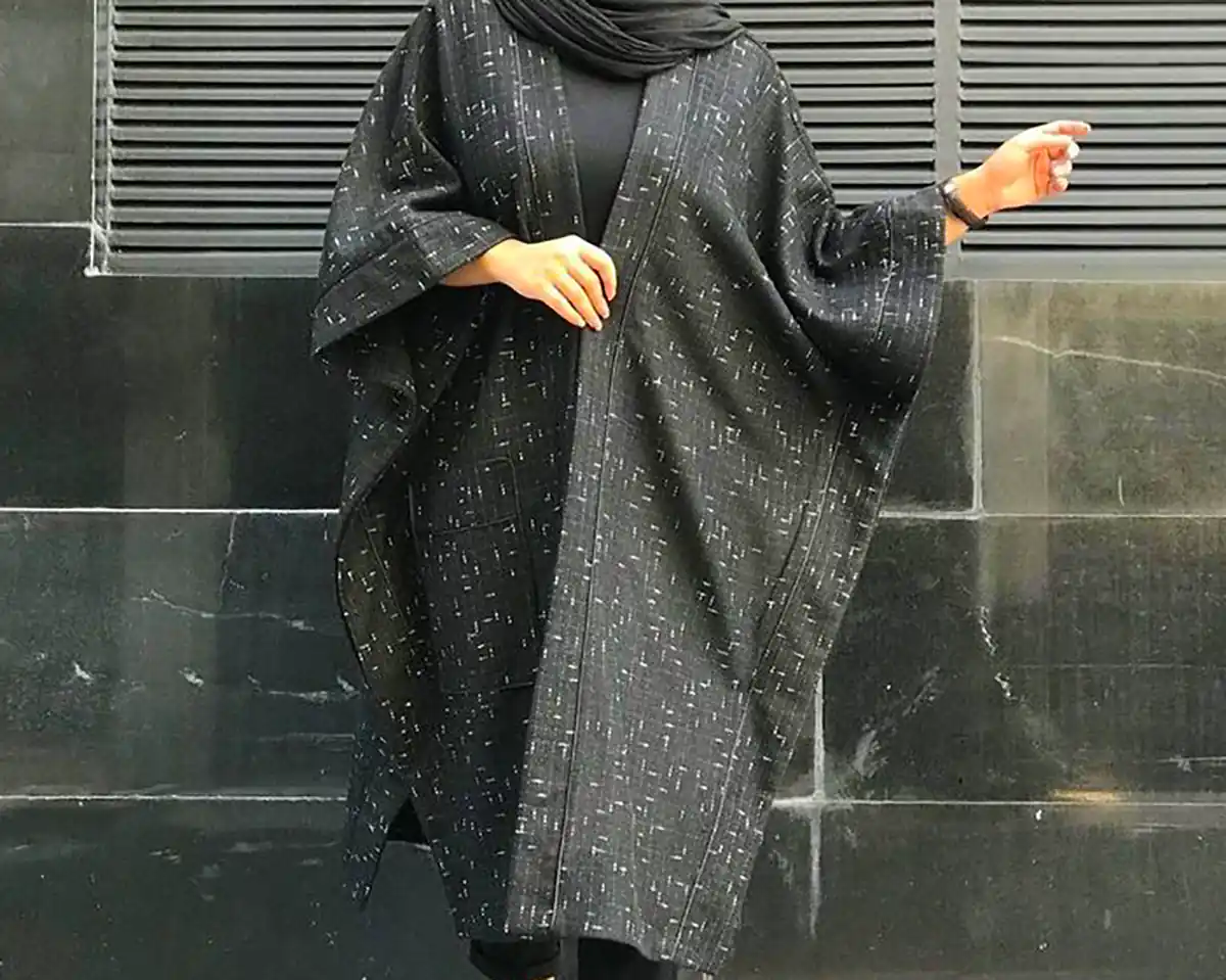 مانتو مشکی مجلسی