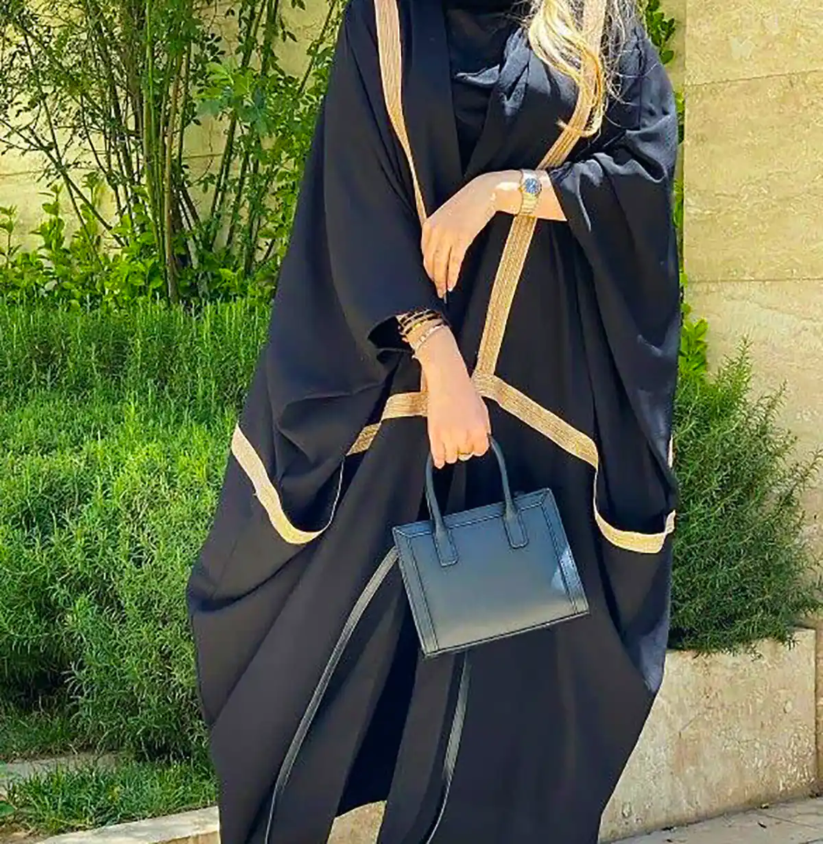 مانتو مشکی مجلسی