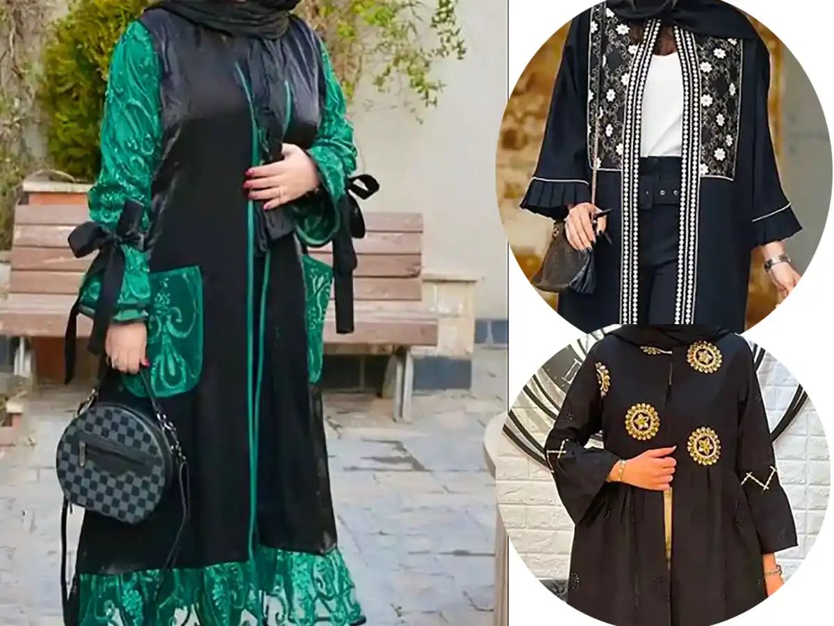 مانتو مشکی یونیک