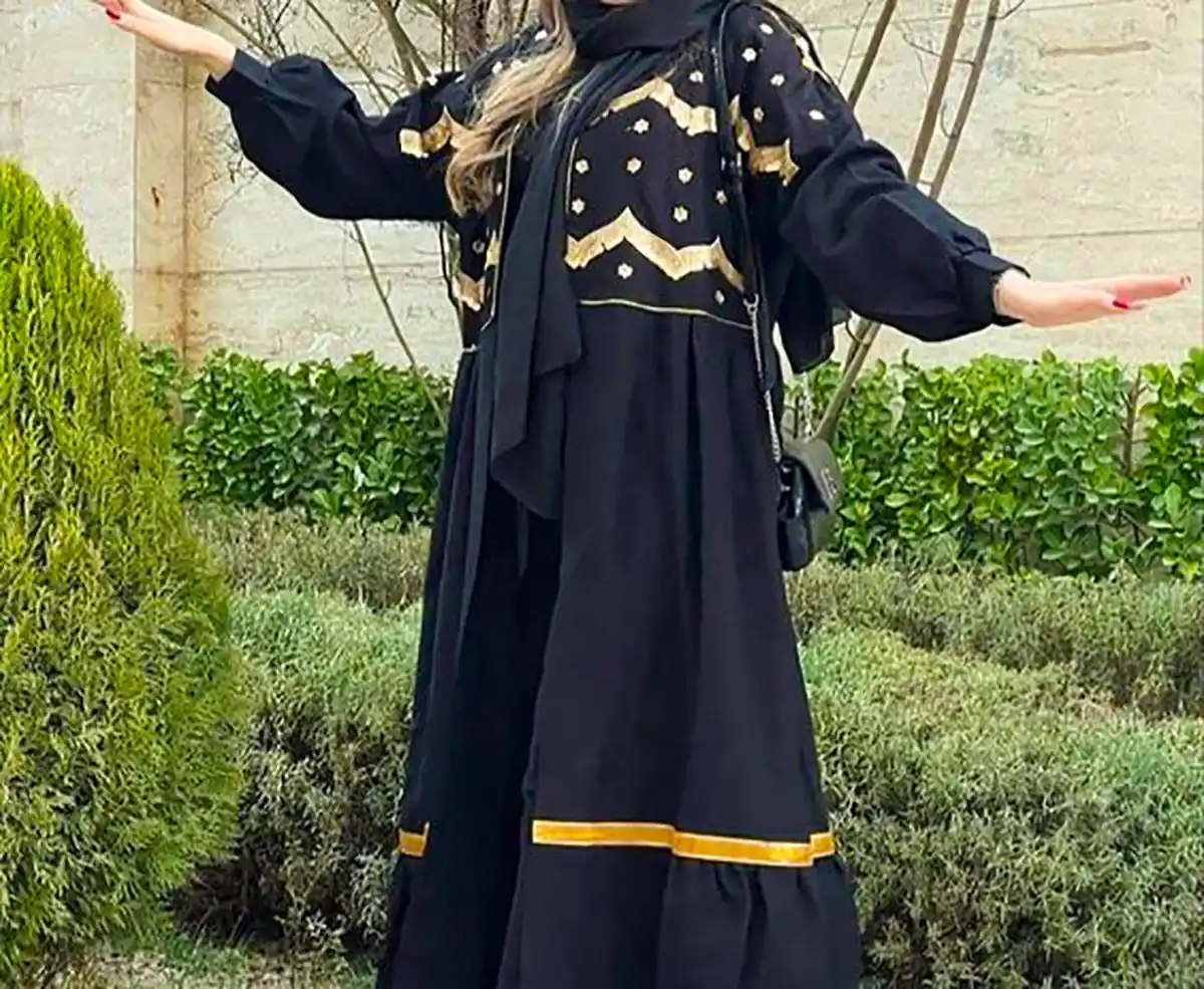 مانتو مشکی یونیک