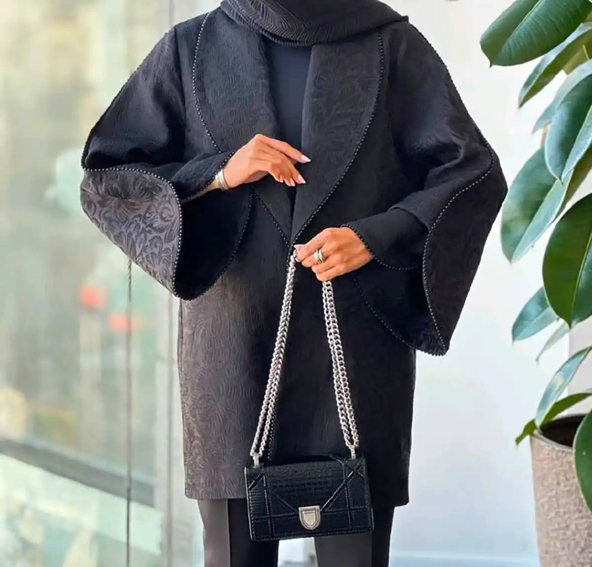 مانتو مشکی یونیک