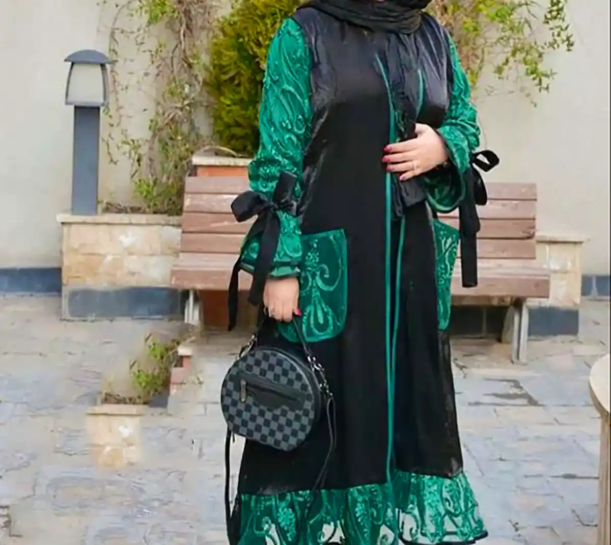 مانتو مشکی یونیک