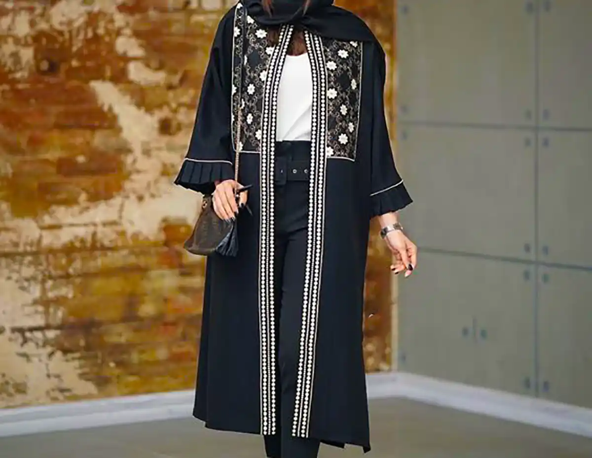 مانتو مشکی یونیک