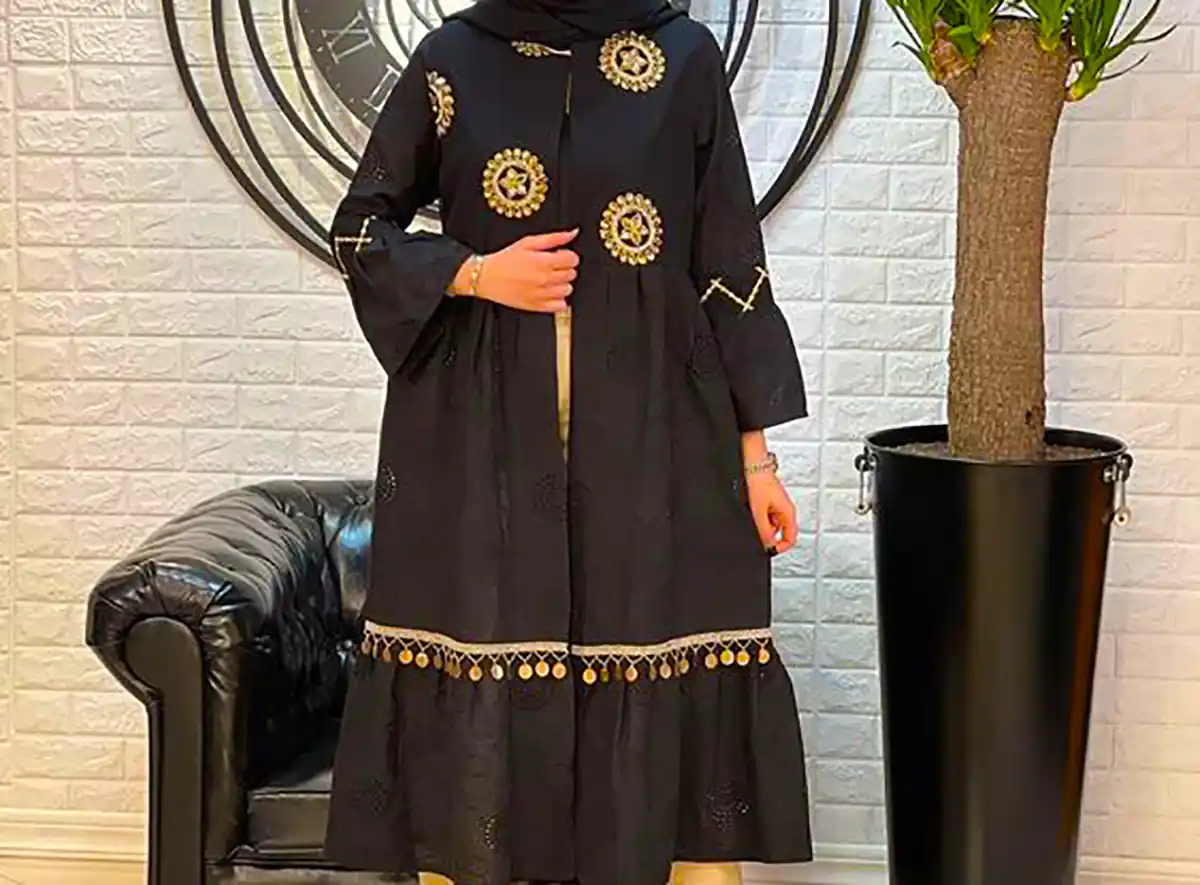 مانتو مشکی یونیک