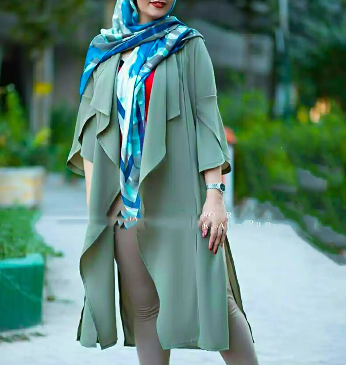 مانتو سبک آزاد تابستانی