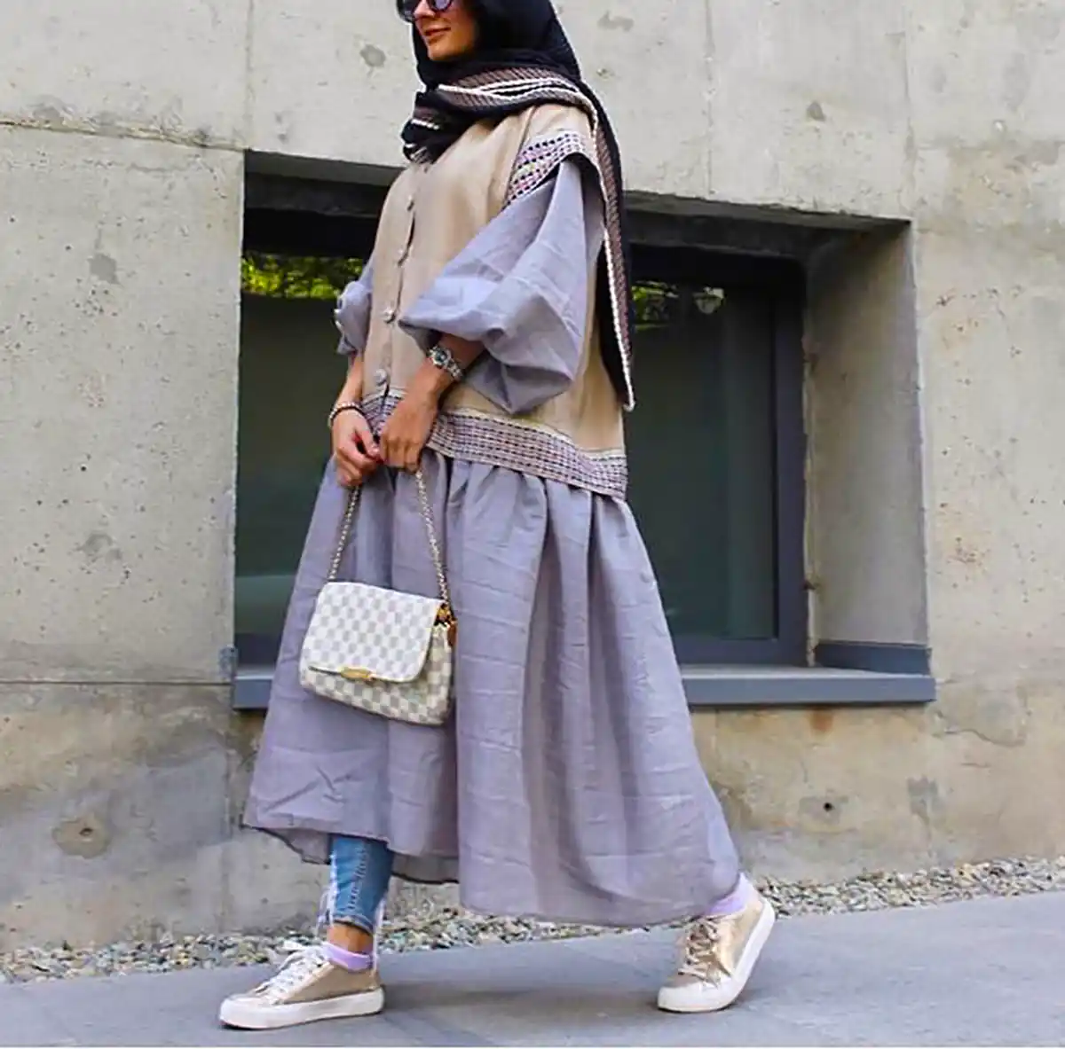 مانتو سبک آزاد تابستانی