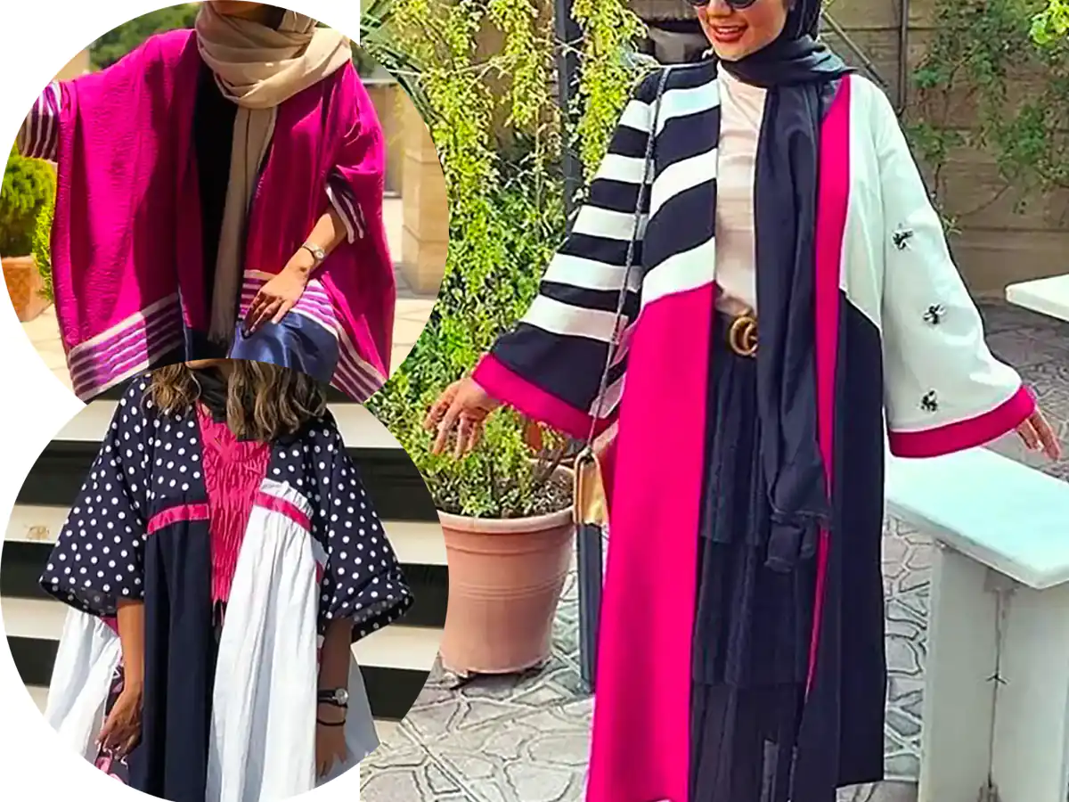 مانتو صورتی جدید