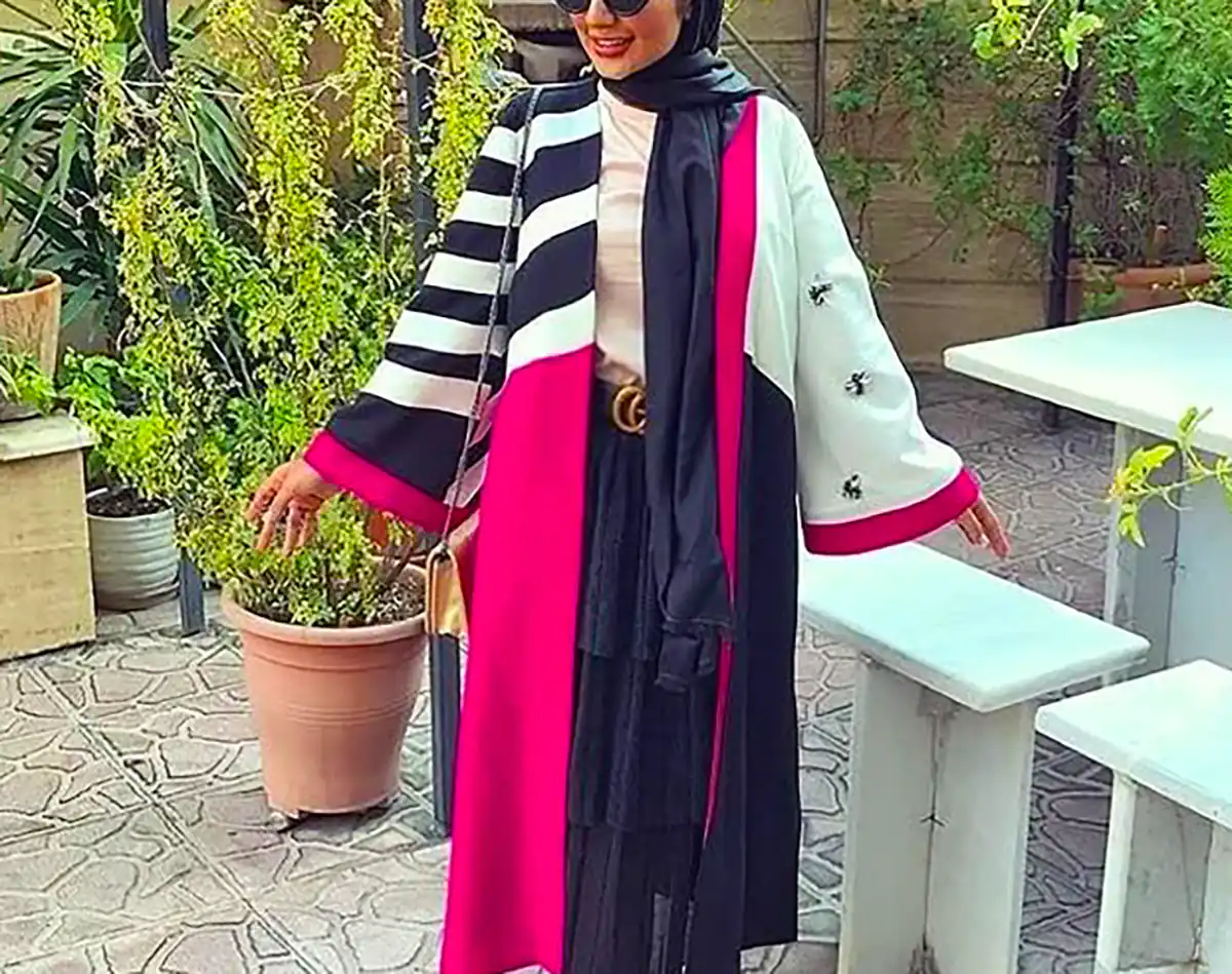 مانتو صورتی جدید