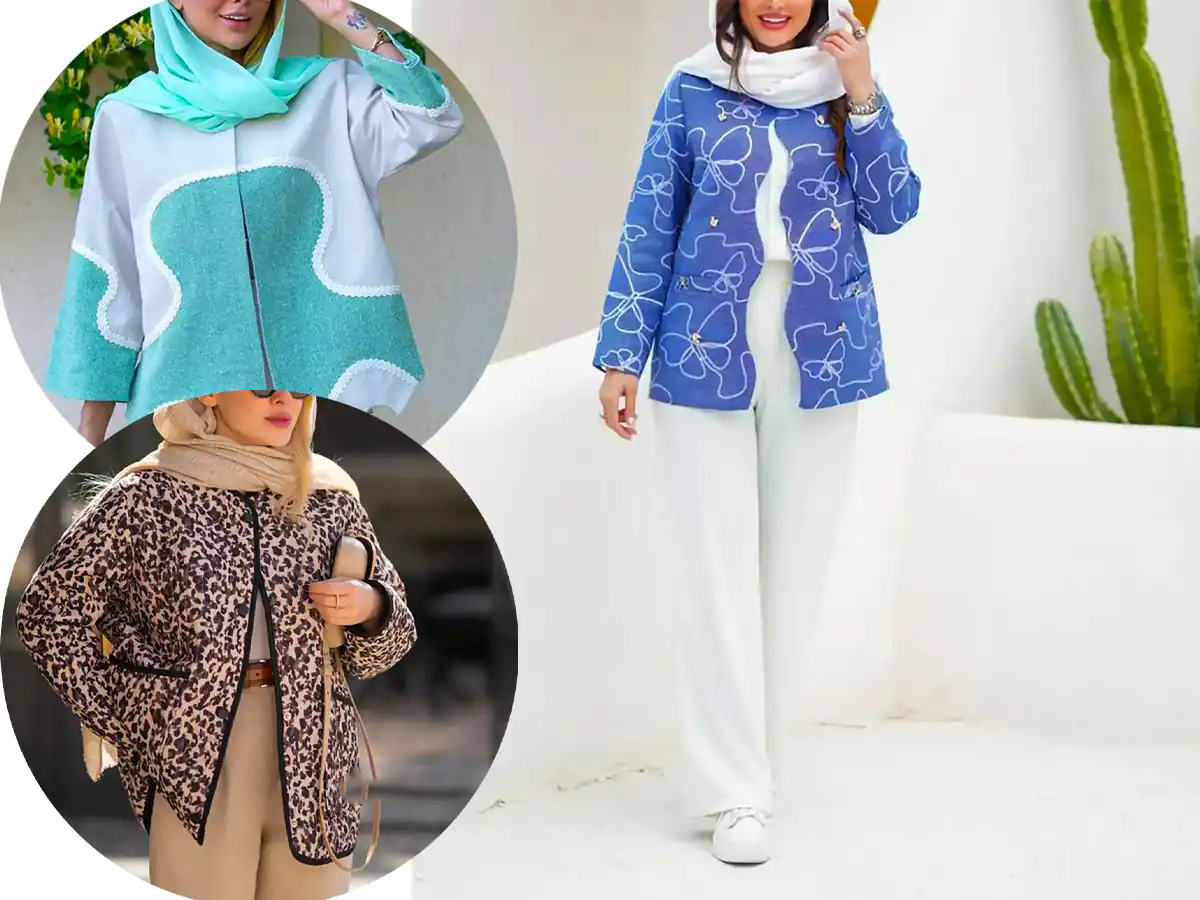 مانتو ترند شیک زنانه