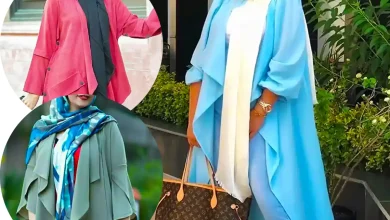 مانتو رنگی مینیمال