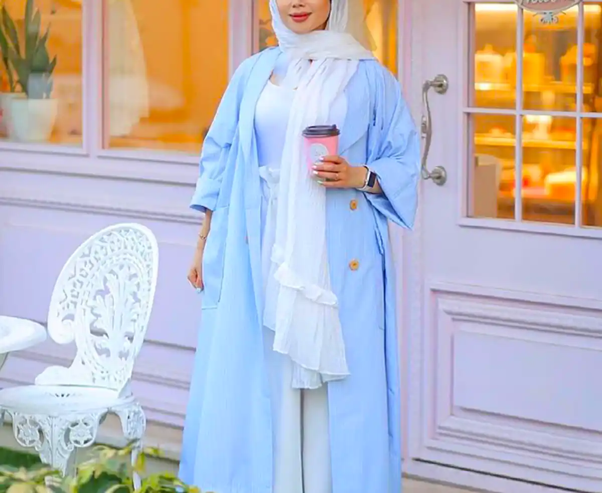 مانتو رنگی مینیمال