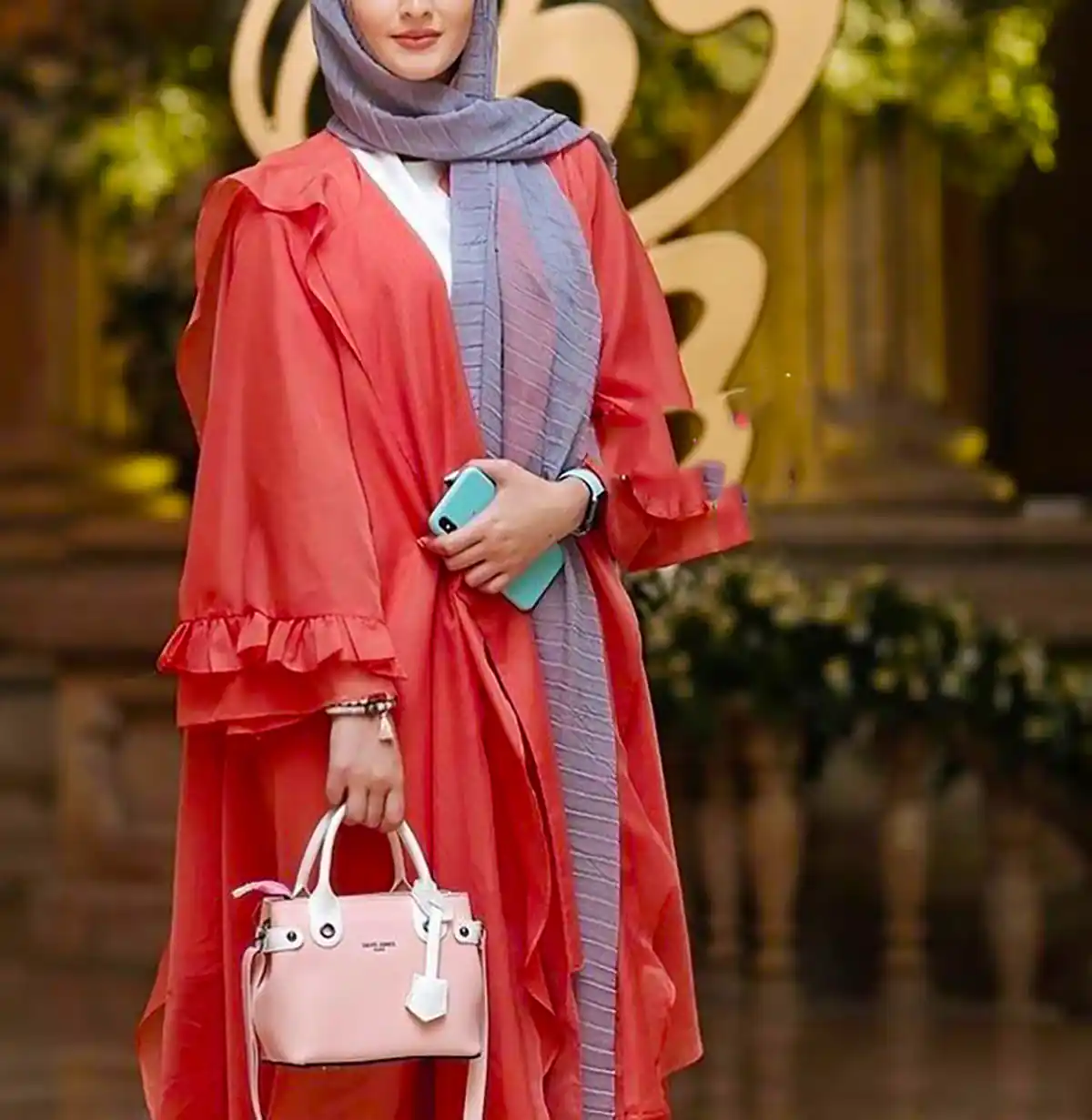 مانتو رنگی مینیمال