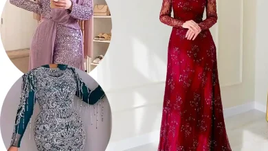 ماکسی مجلسی منجوق دوزی