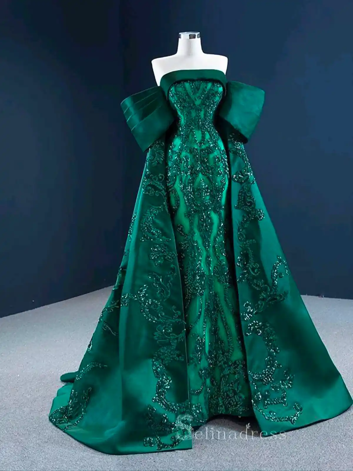 ماکسی مجلسی سبز شیک