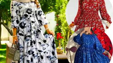 پیراهن ساحلی زنانه شیک