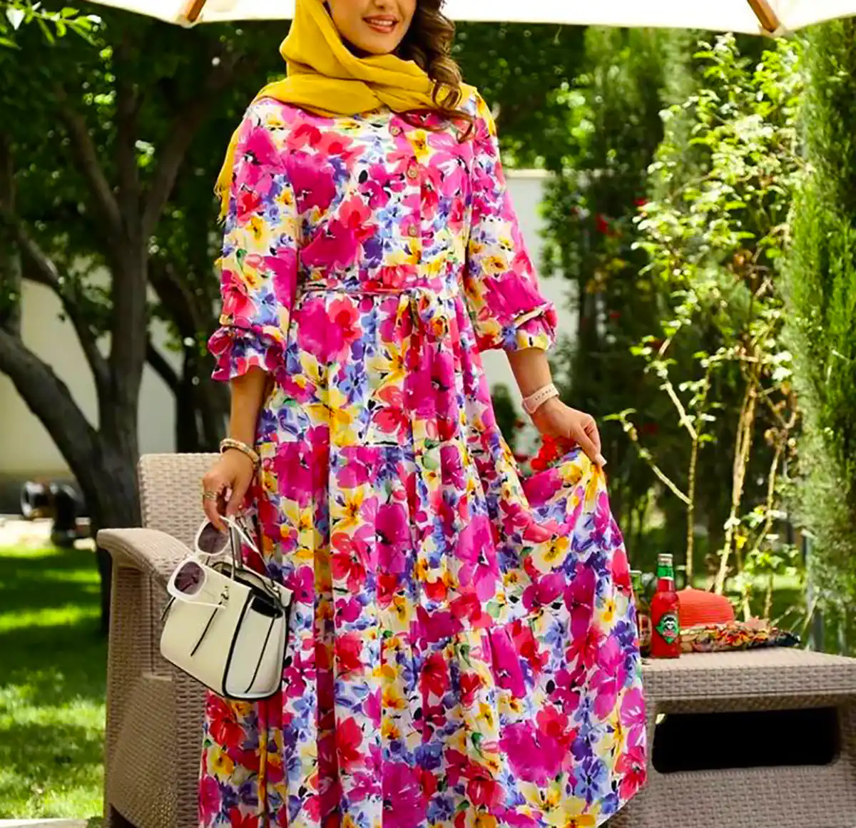 پیراهن ساحلی زنانه شیک