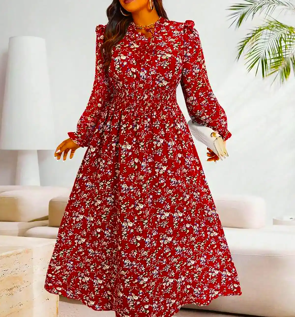 پیراهن ساحلی زنانه شیک