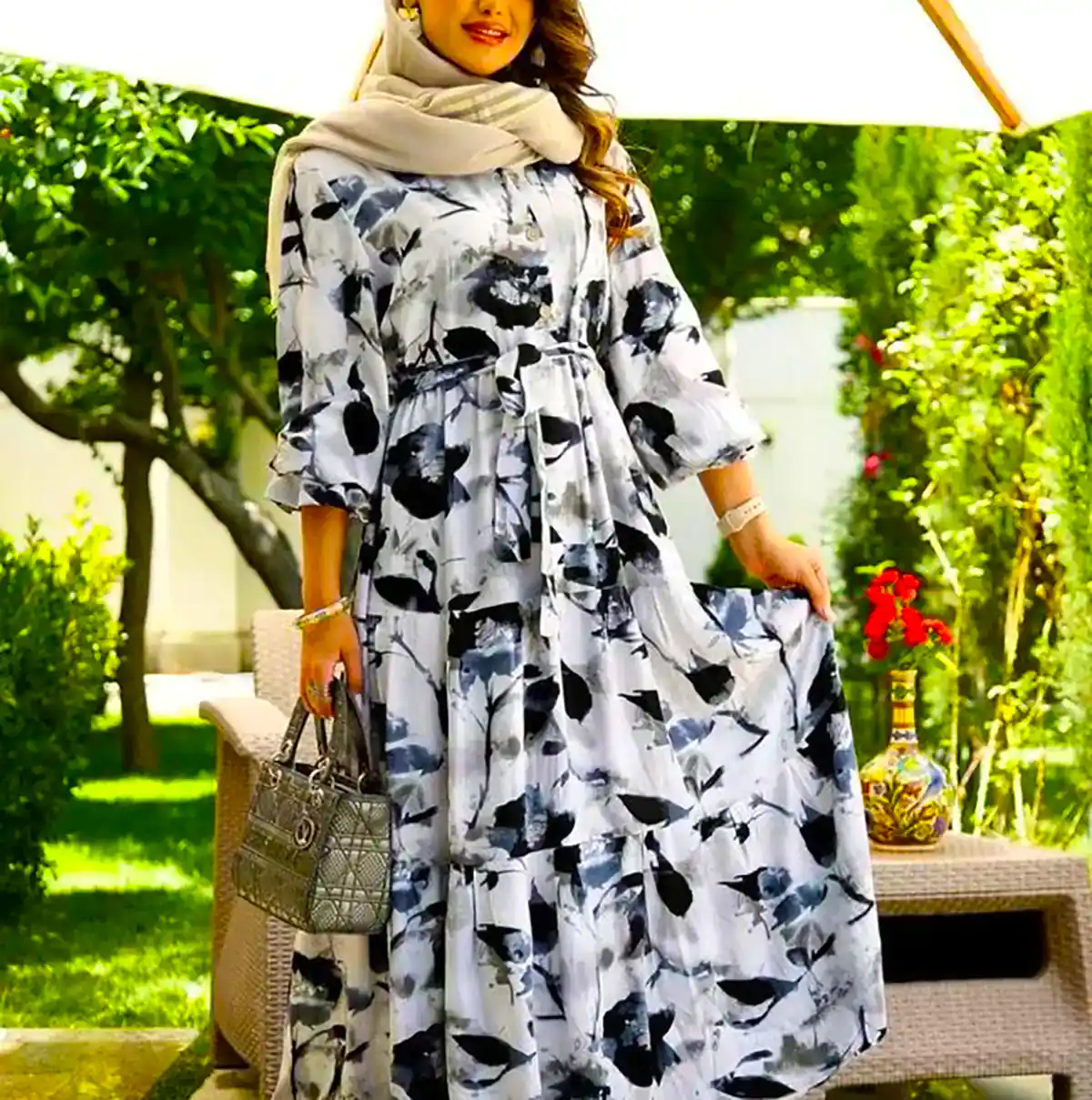 پیراهن ساحلی زنانه شیک