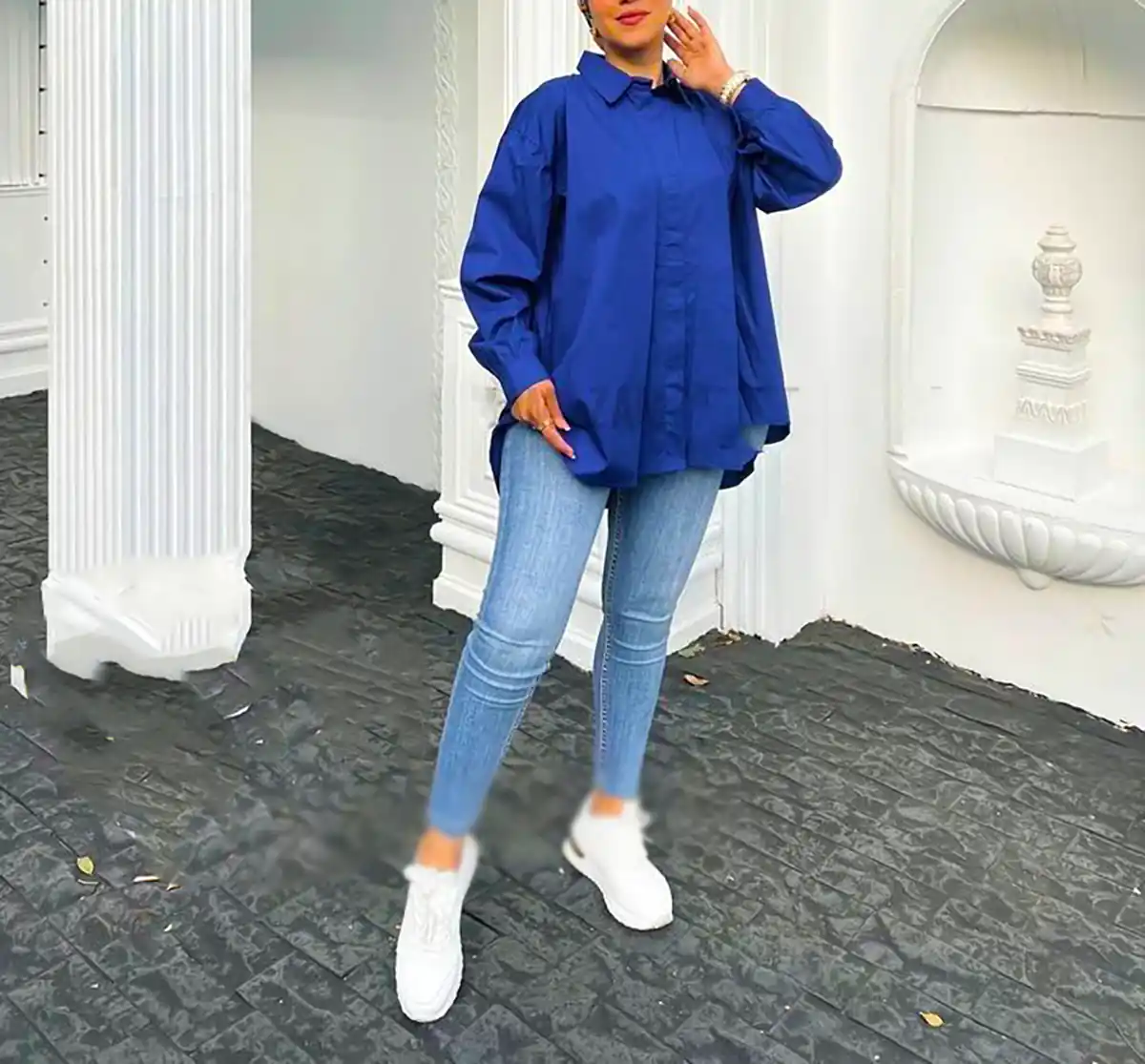 شومیز مانتویی باکلاس