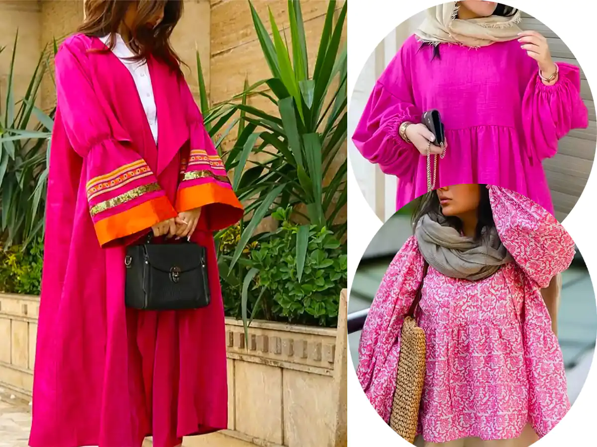 استایل صورتی زنانه