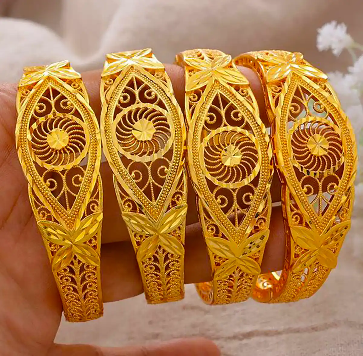 النگو طلا جدید لوکس