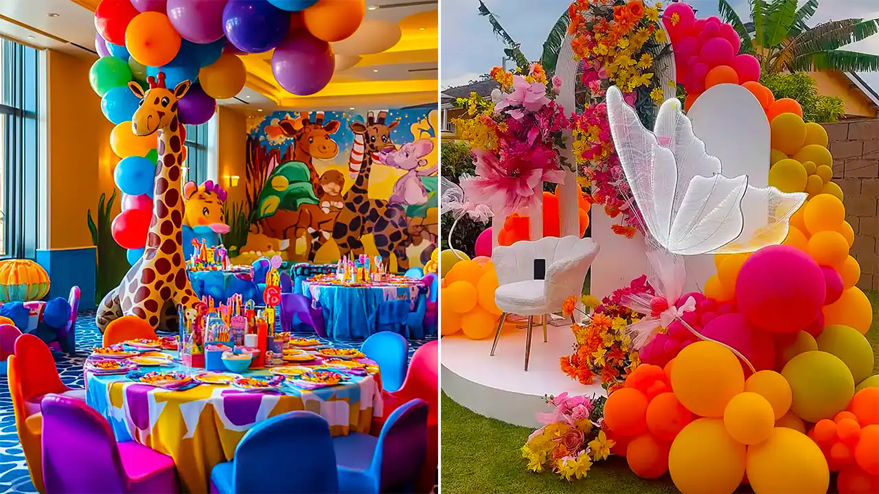 بادکنک آرایی تولد