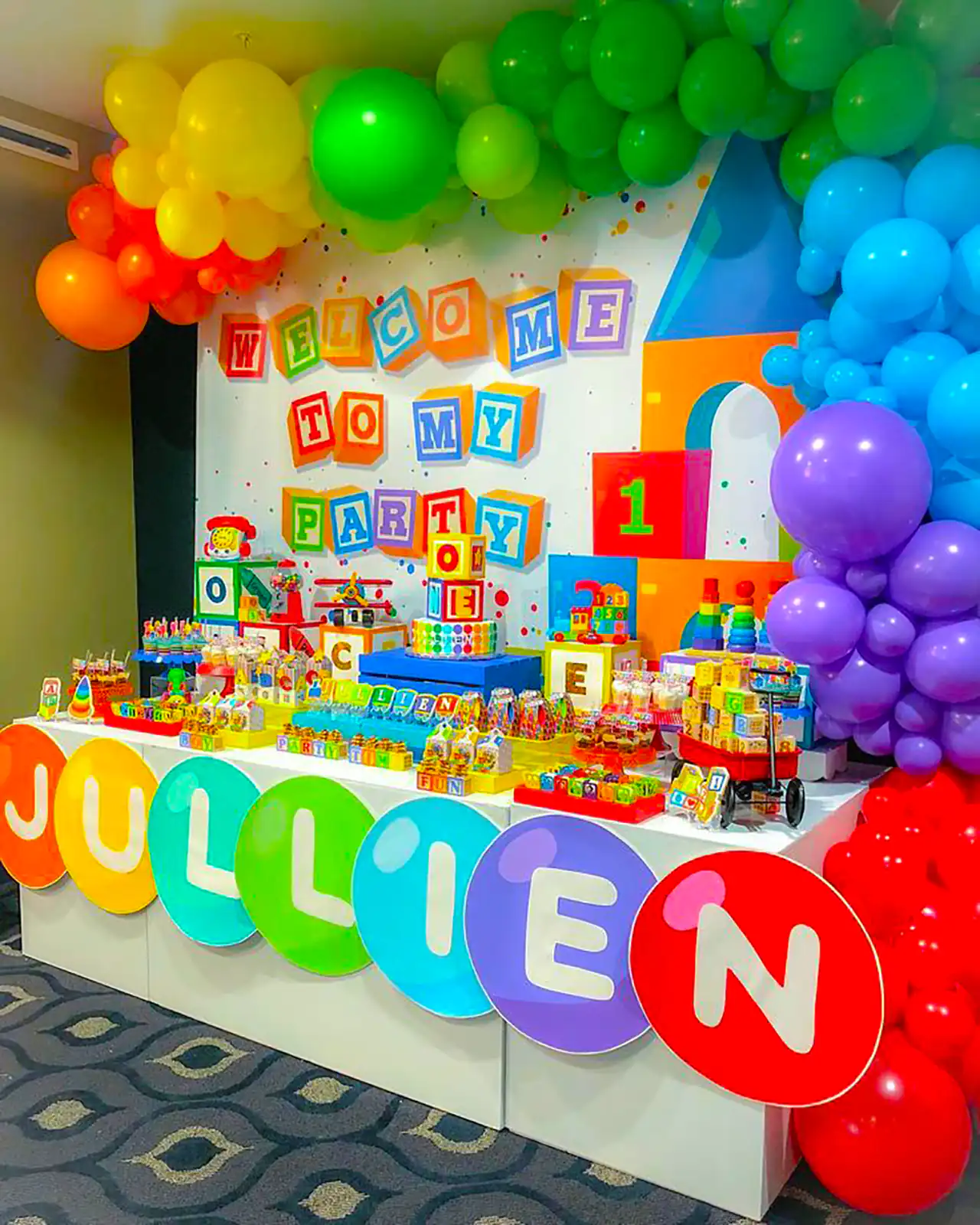 بادکنک آرایی تولد