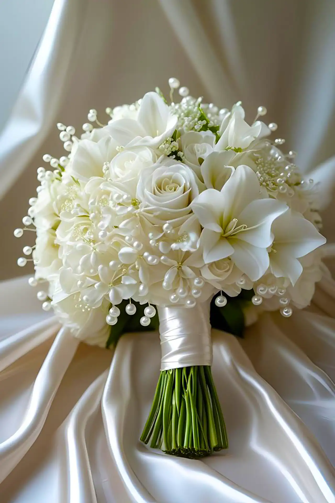 دسته گل عروس