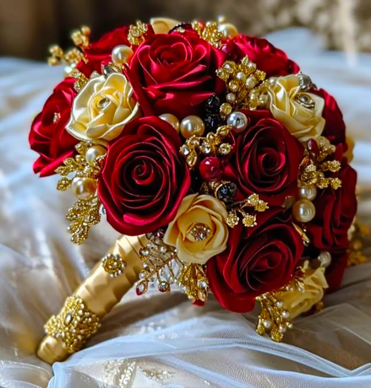 دسته گل عروس