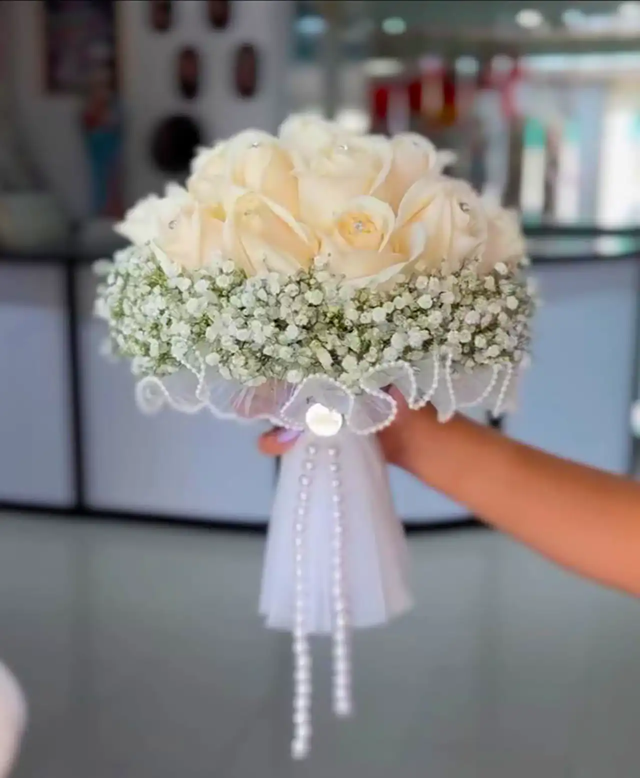 دسته گل عروس