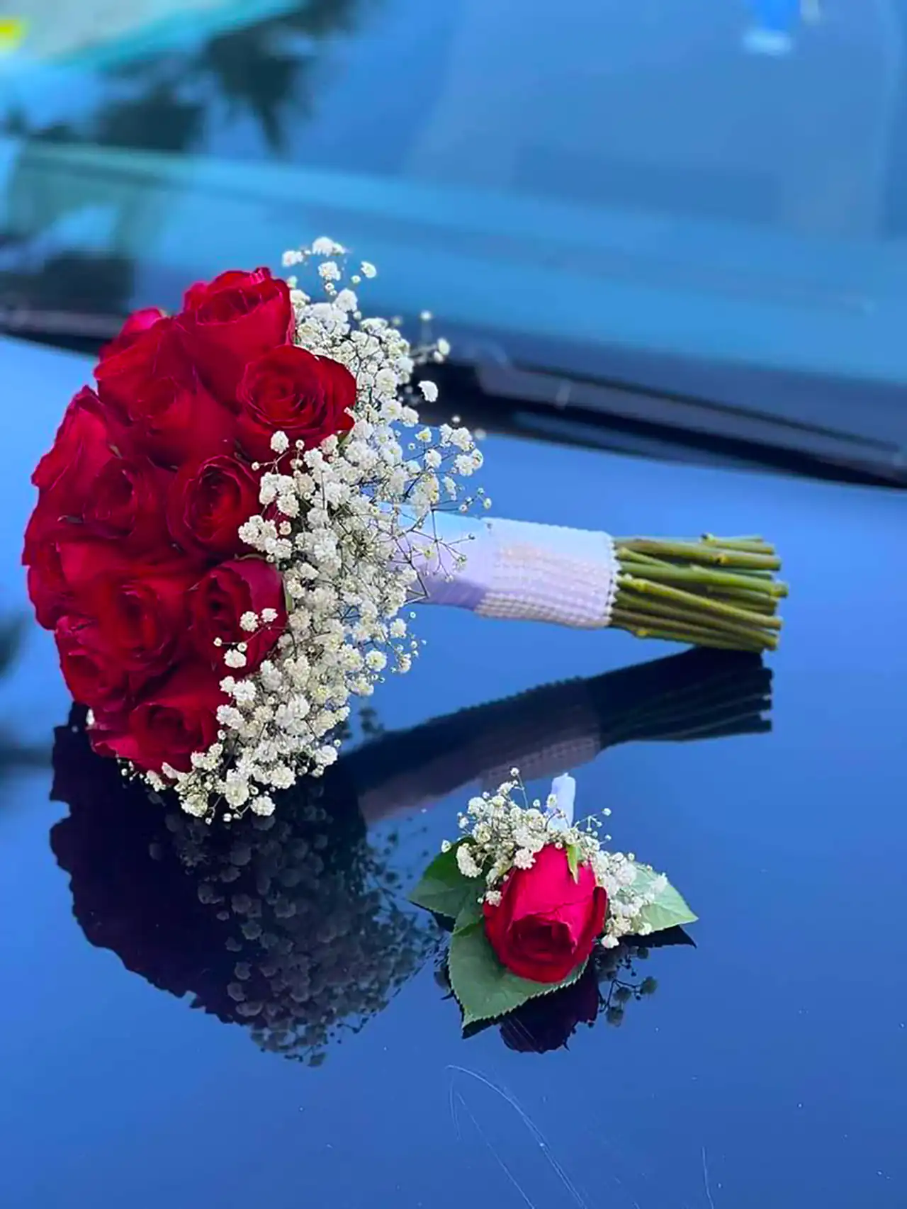 دسته گل عروس