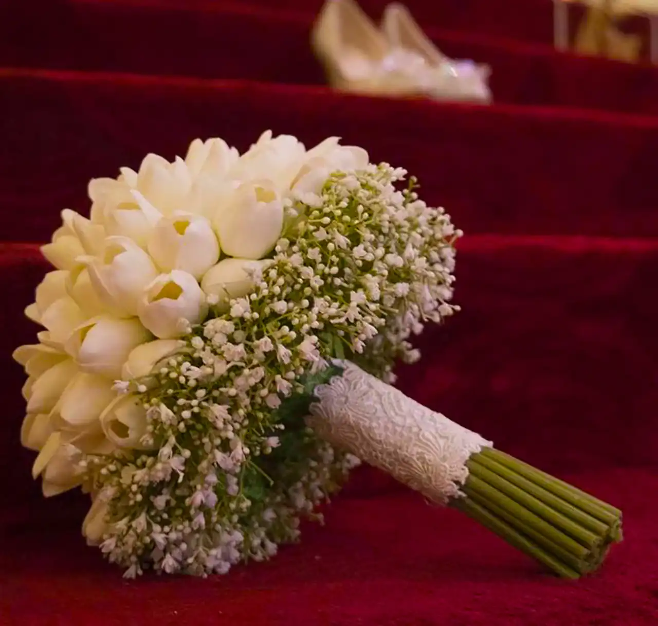 دسته گل عروس