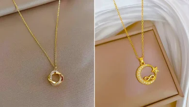 گردن آویز جدید طلا