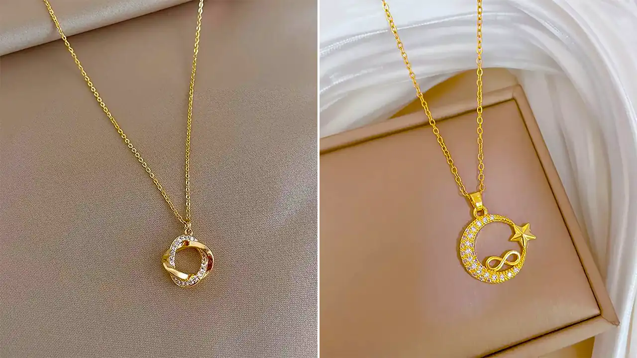 گردن آویز جدید طلا