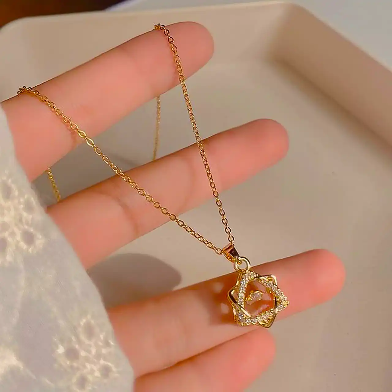 گردن آویز جدید طلا