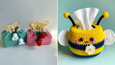 جا دستمال کاغذی بافت