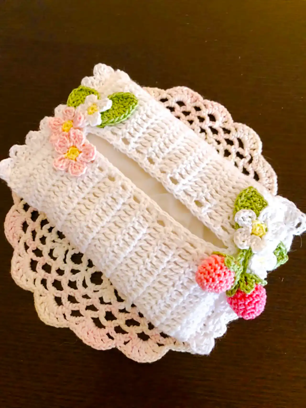 جا دستمال کاغذی بافت