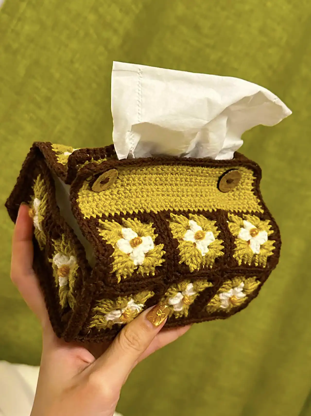 جا دستمال کاغذی بافت