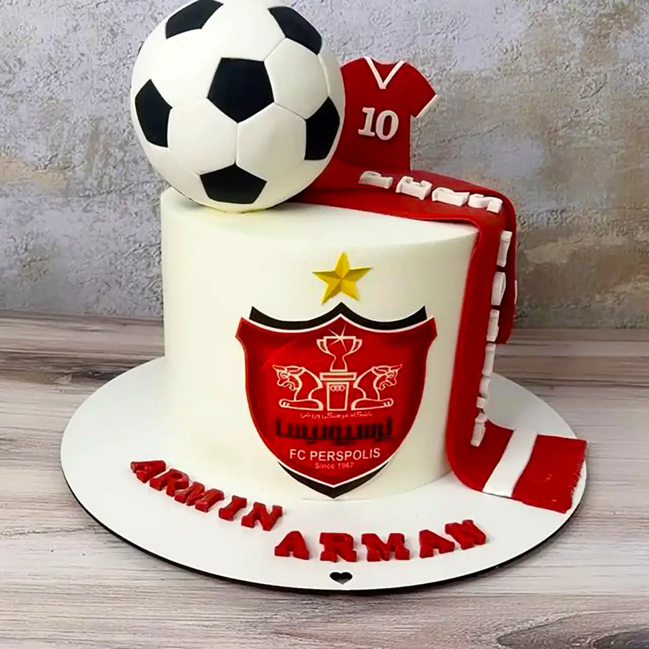 کیک تولد ورزشی